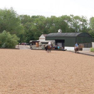 Carl Hester uses Trojan Dressage Turf for his dressage arena surface